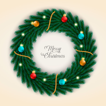 Branch Christmas Illustrations Templates 296642