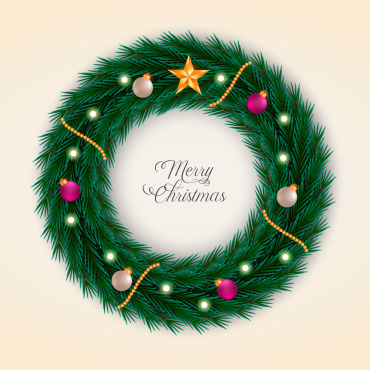 Branch Christmas Illustrations Templates 296643