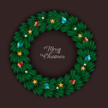 Branch Christmas Illustrations Templates 296644