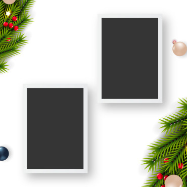 Branch Christmas Illustrations Templates 296647