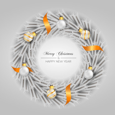 Branch Christmas Illustrations Templates 296651