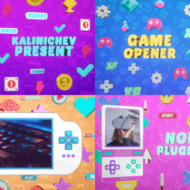 Game Gamer Premiere Pro Templates 296710