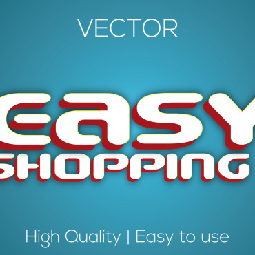 Shopping Easy Illustrations Templates 296789