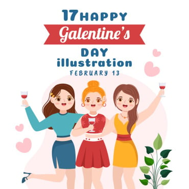 Day Valentines Illustrations Templates 296861