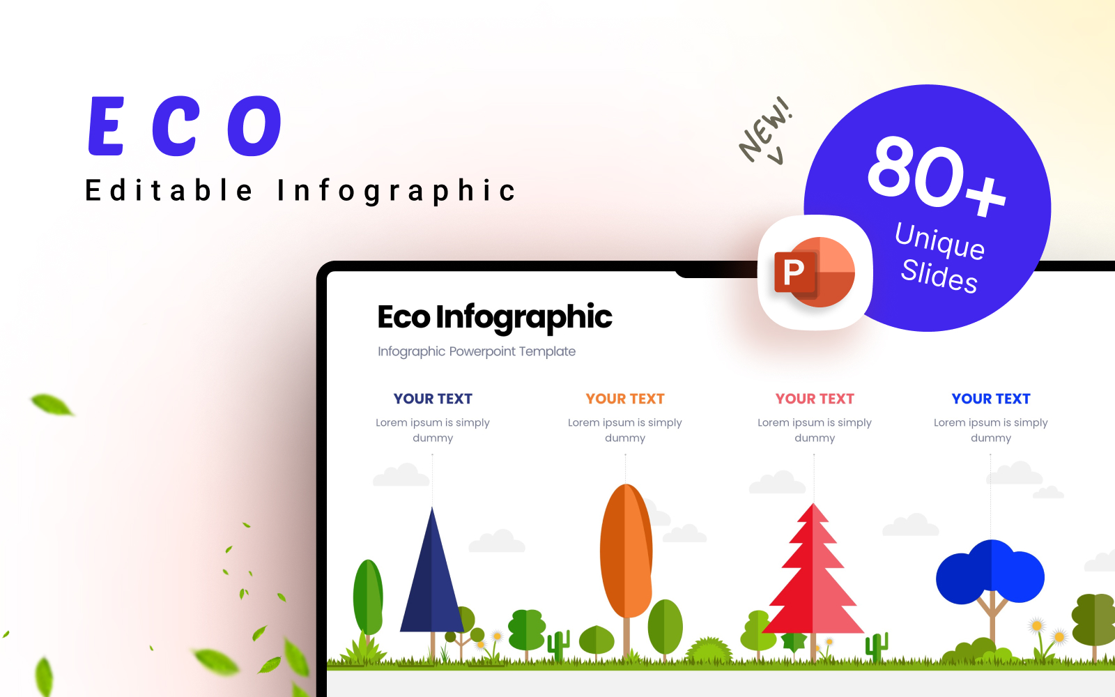 Eco Business Infographic Presentation Template