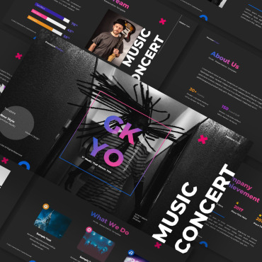 Party Dj Keynote Templates 297089