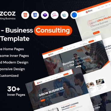 Business Company Responsive Website Templates 297215