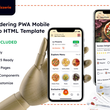 Burger Delivery App Templates 297225