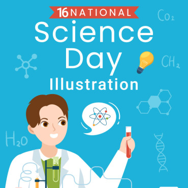 Science Day Illustrations Templates 297264