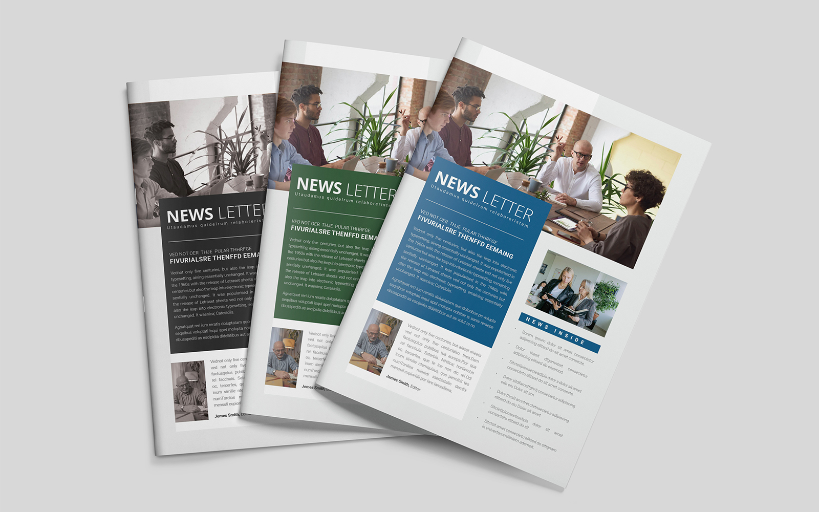 Newsletter Template | Adobe InDesign