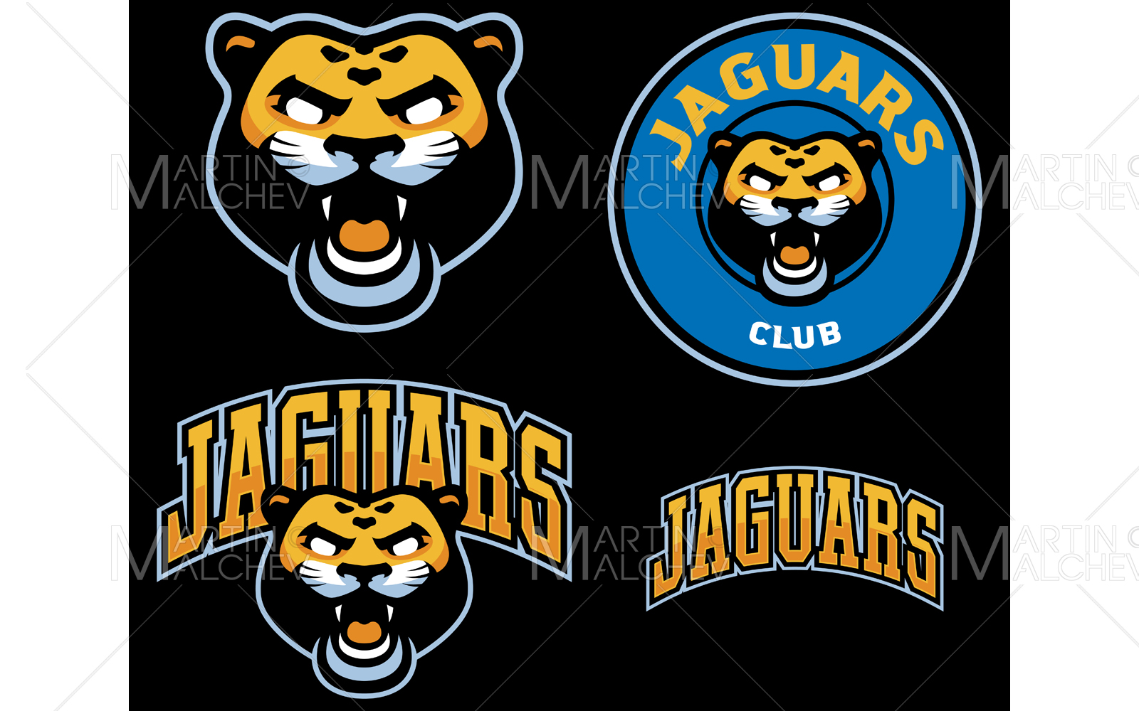 Jaguar Club Mascot Vector Illustration