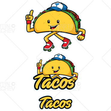 Tacos Tortilla Vectors Templates 297480