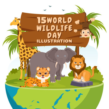 Day World Illustrations Templates 297585