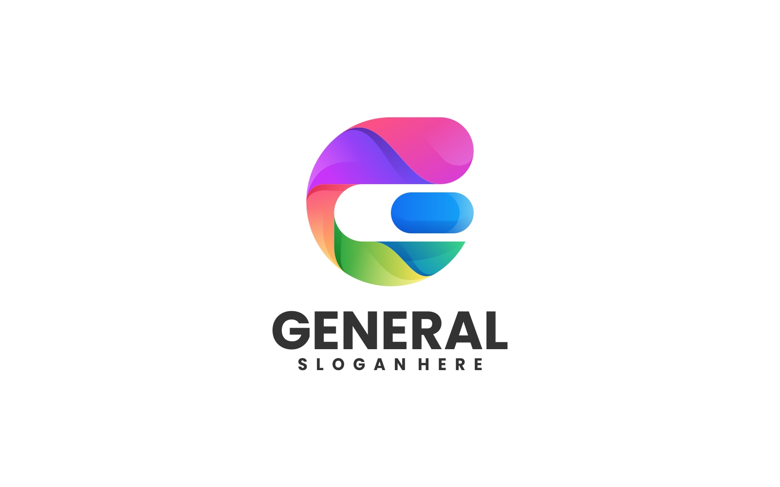 Letter G Gradient Colorful Logo Style 2