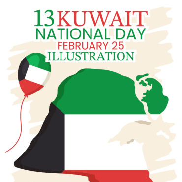 Day Kuwait Illustrations Templates 297603