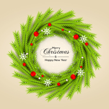 <a class=ContentLinkGreen href=/fr/kits_graphiques_templates_illustrations.html>Illustrations</a></font> couronne noel 297610