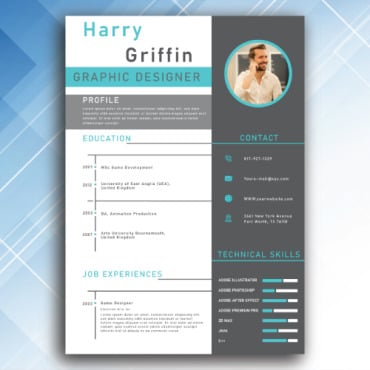 Modern Professional Resume Templates 297663