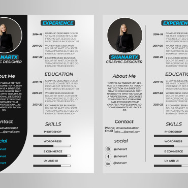 For Pages Resume Templates 297669