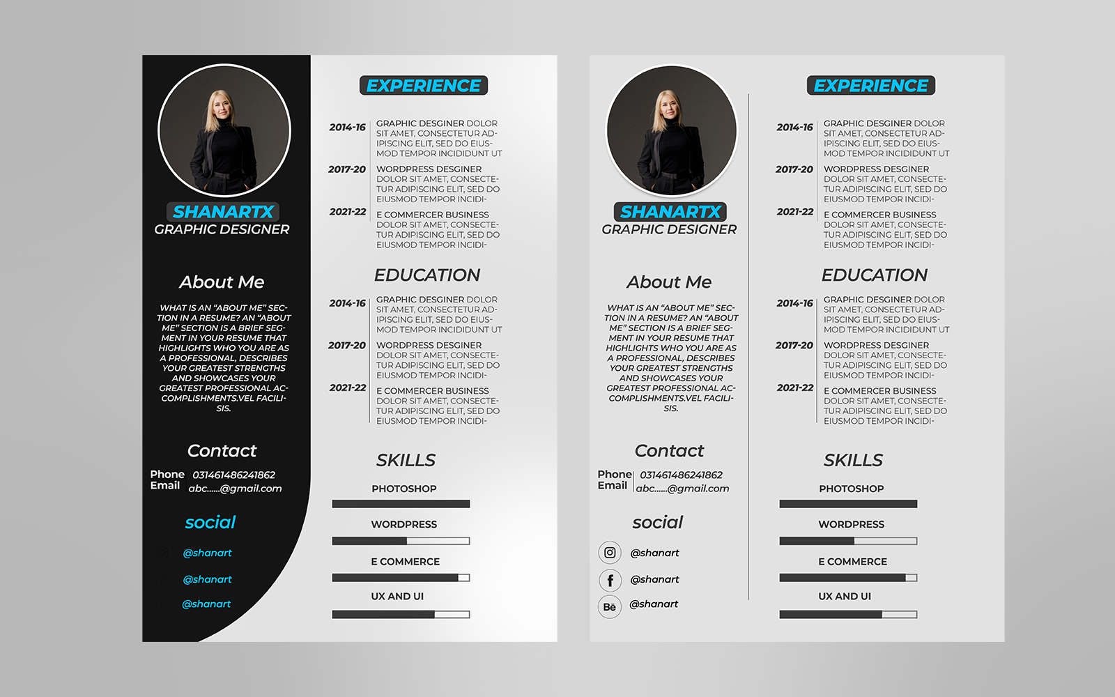 12x Design Professional Resume and Cover Letter Resume Resume and CV