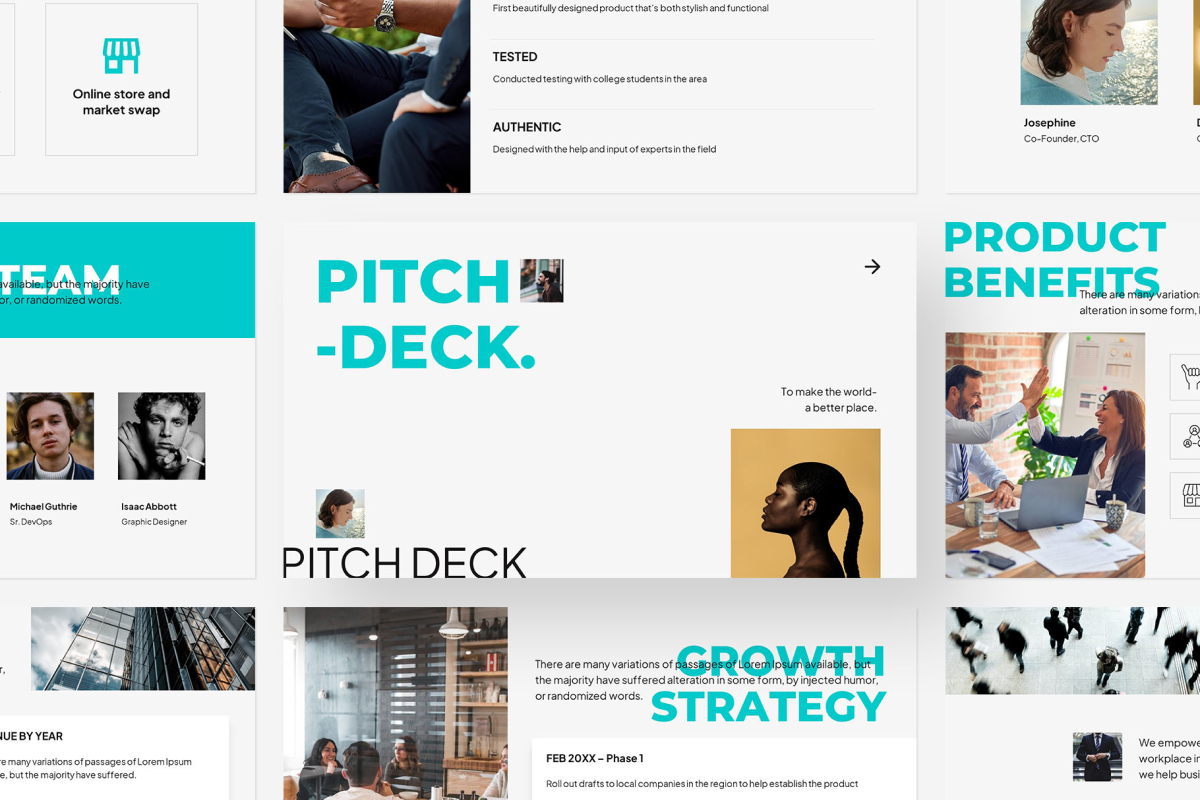 Pitch Deck - PowerPoint Template
