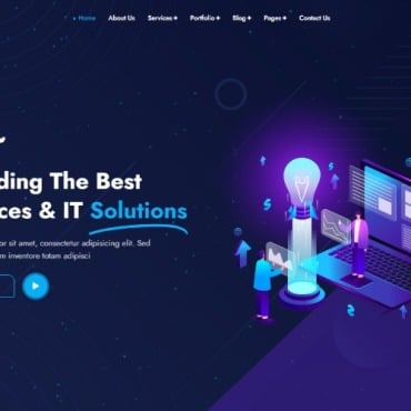 Business Consulting Responsive Website Templates 297700