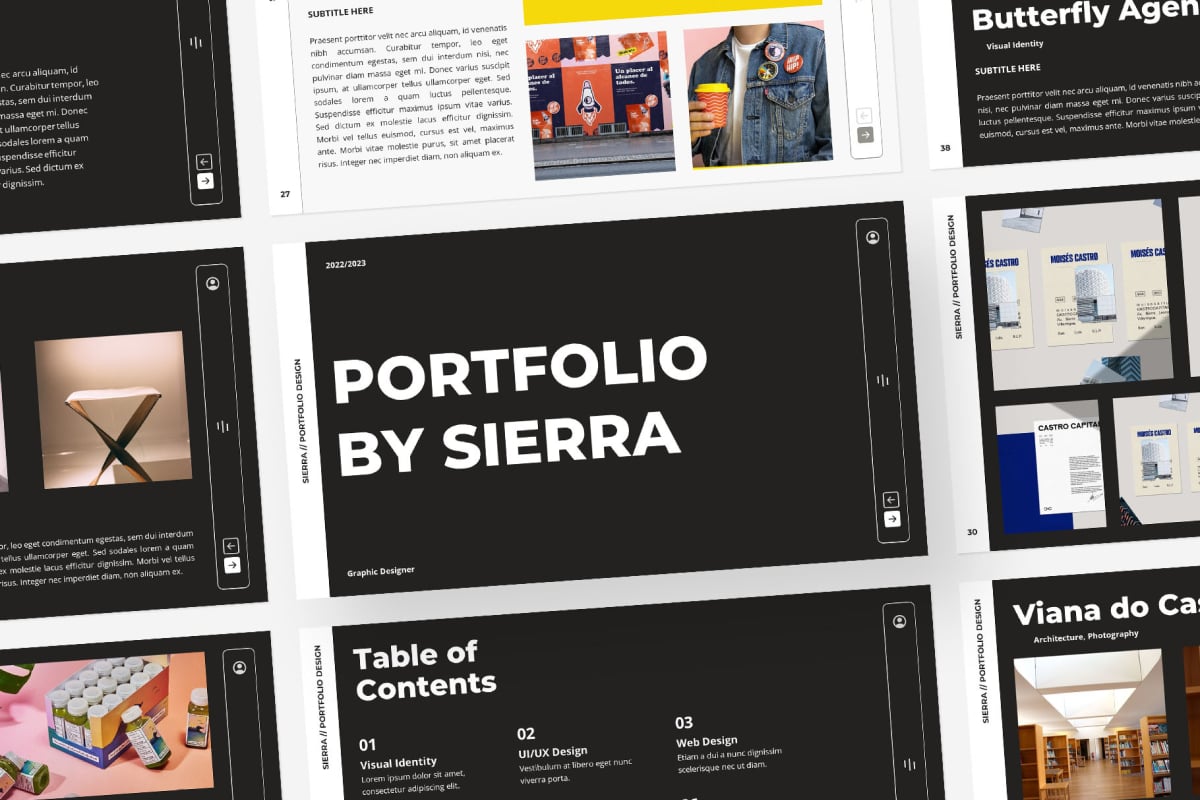 Sierra - Portfolio Keynote Template