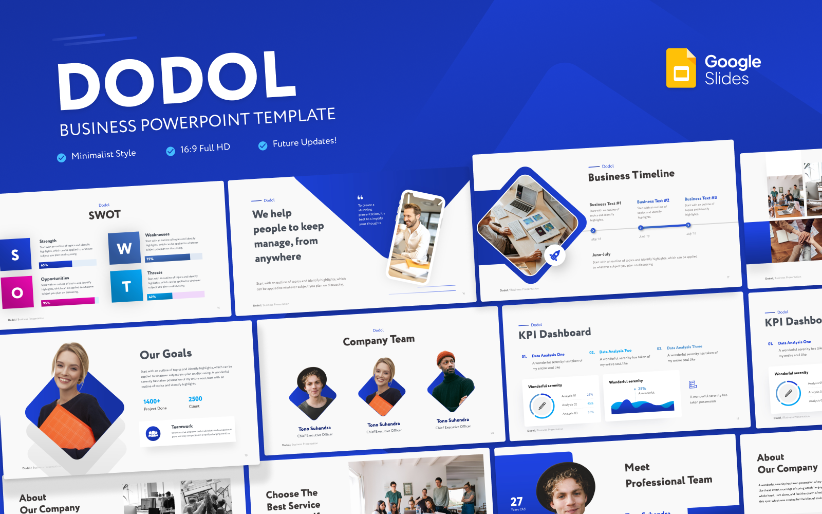 Dodol Business Google Slides Template