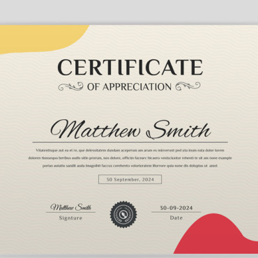 Gold Template Certificate Templates 297747