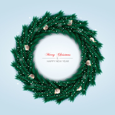 Branch Christmas Illustrations Templates 297843