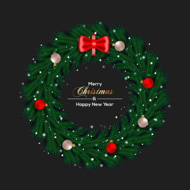 Branch Christmas Illustrations Templates 297844