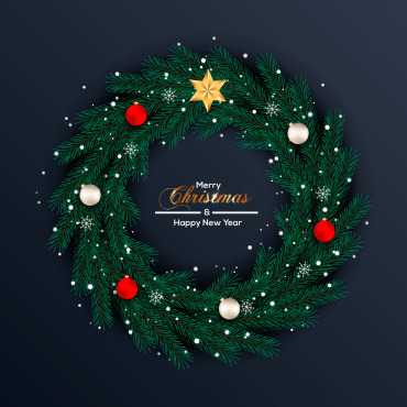 Branch Christmas Illustrations Templates 297848