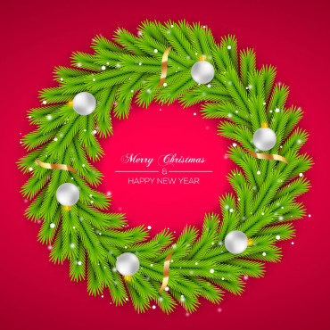 Branch Christmas Illustrations Templates 297849