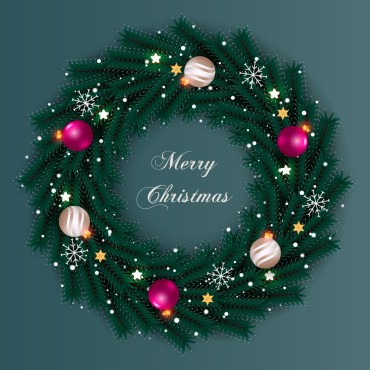 Branch Christmas Illustrations Templates 297859