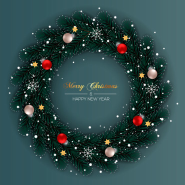 Branch Christmas Illustrations Templates 297870