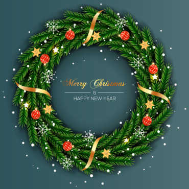 Branch Christmas Illustrations Templates 297871