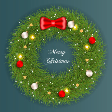 Branch Christmas Illustrations Templates 297875