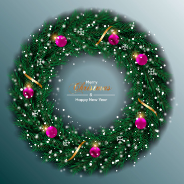 Branch Christmas Illustrations Templates 297882