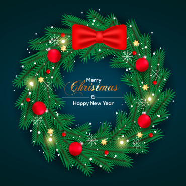 Branch Christmas Illustrations Templates 297883