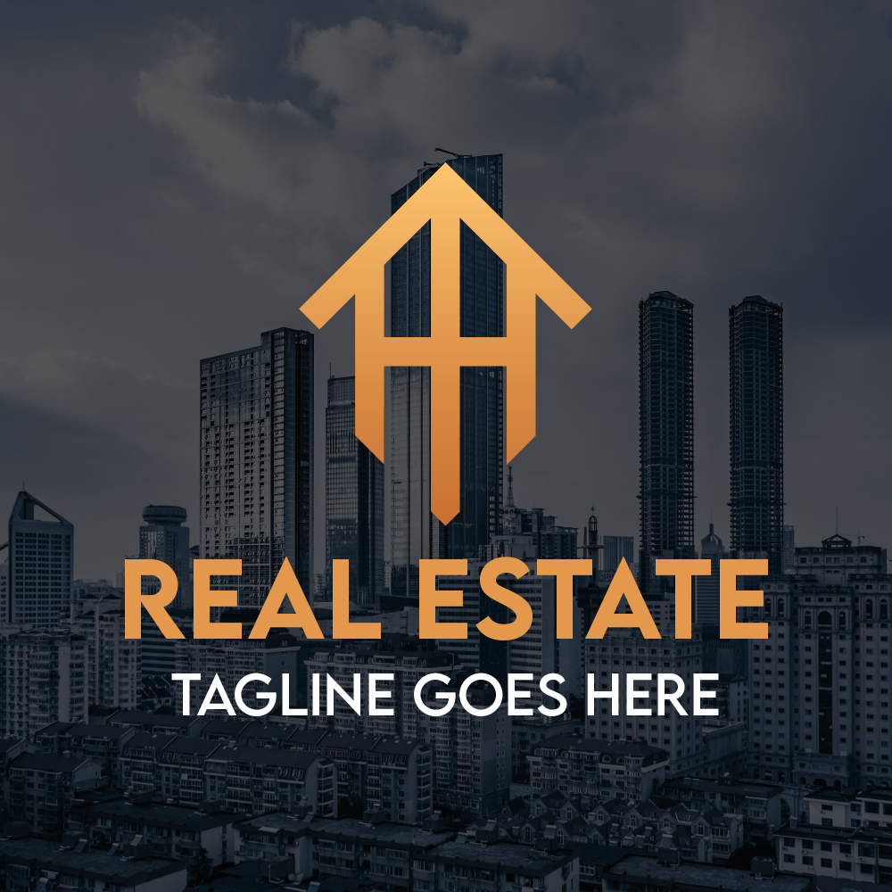Professional Modern Luxury Real Estate Logo Template