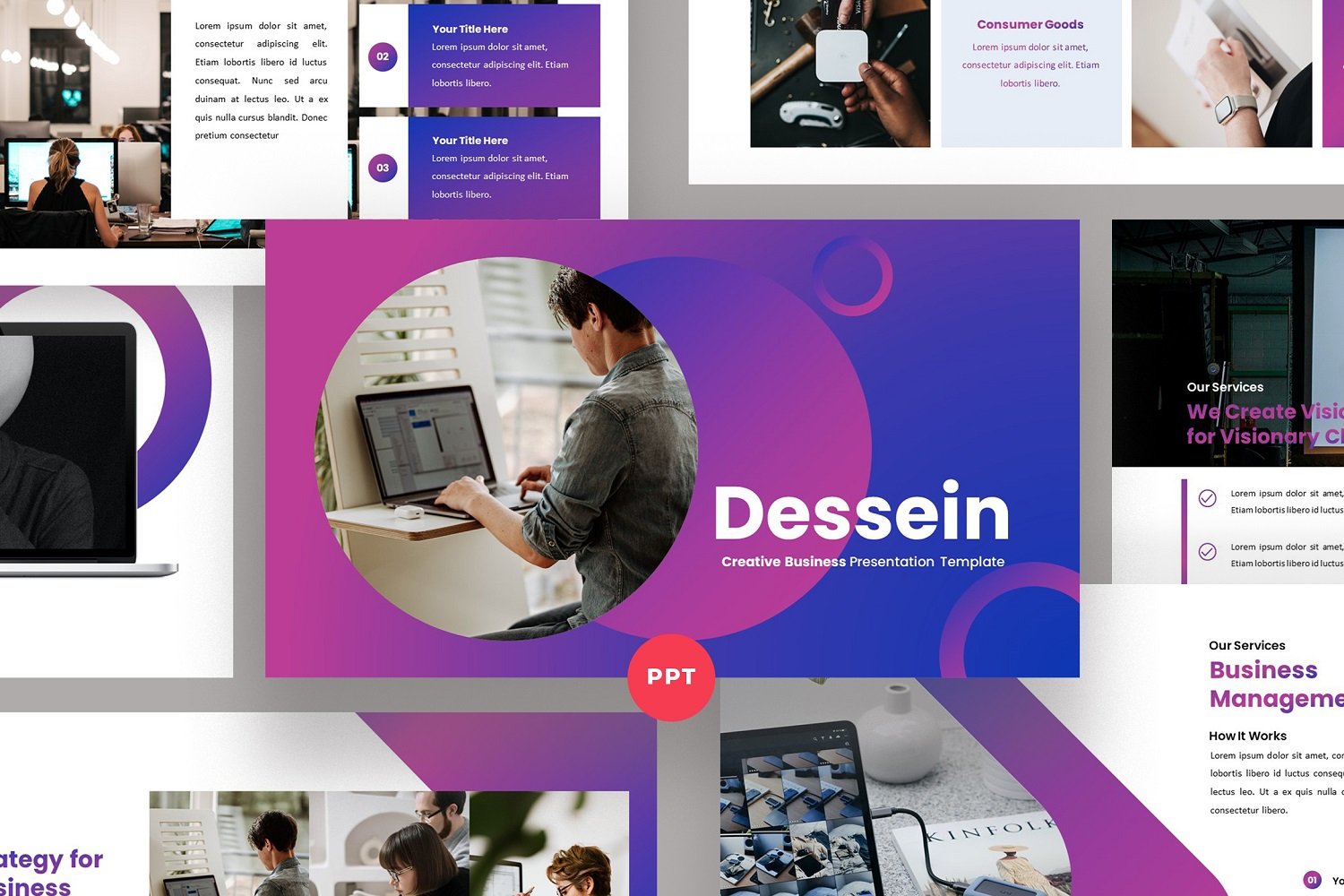 Dessein Business PowerPoint Template