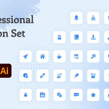 Mobile Apps Icon Sets 298032
