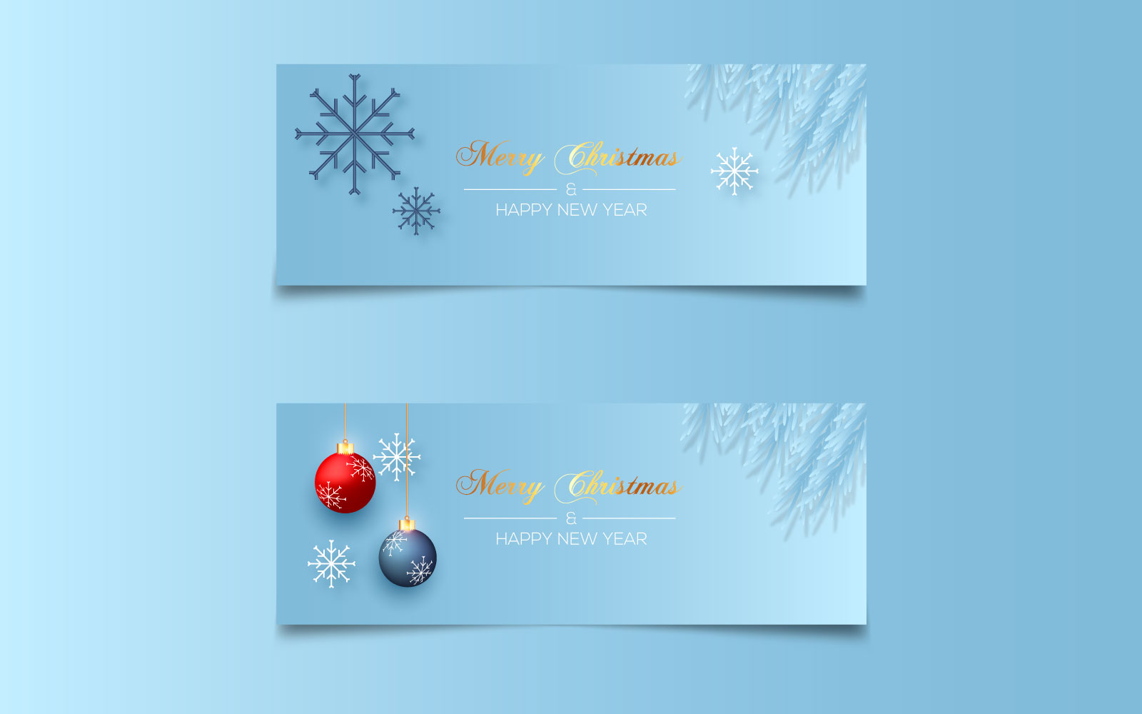 Christmas  celebration social media cover template and christmas sale design with christmas ball