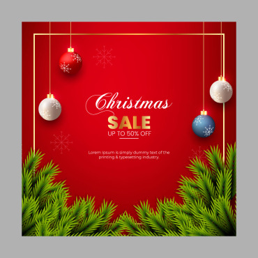 Sale Christmas Illustrations Templates 298111