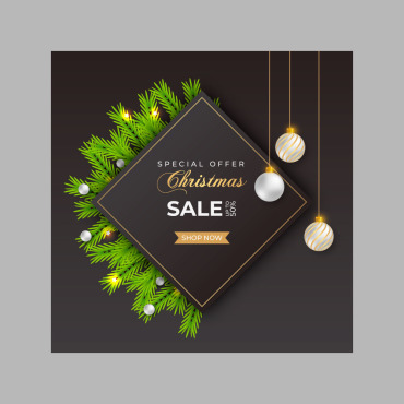 Sale Christmas Illustrations Templates 298114