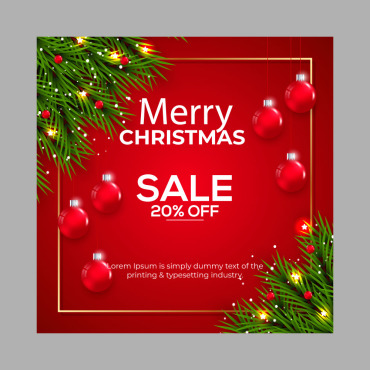 Sale Christmas Illustrations Templates 298123