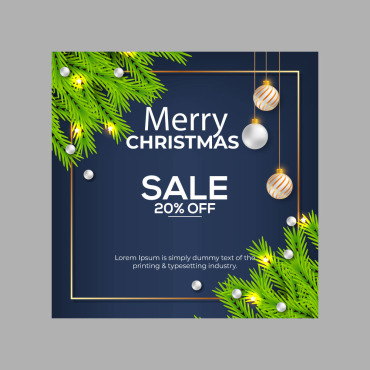 Sale Christmas Illustrations Templates 298128