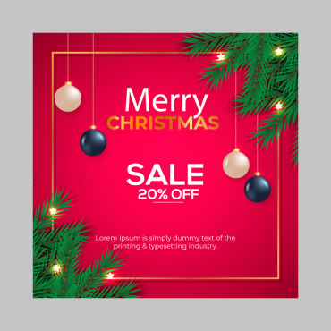 Sale Christmas Illustrations Templates 298129