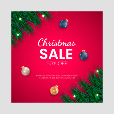 Sale Christmas Illustrations Templates 298134