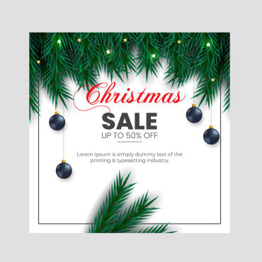 Sale Christmas Illustrations Templates 298137