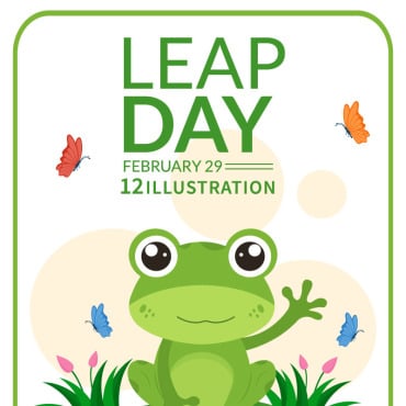 Leap Day Illustrations Templates 298167